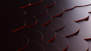Black red wallpaper circles red 2 - octane renderer free wallpaper