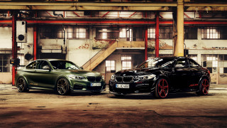 Two cars parking lot building 2 - a parking lot next free wallpaper