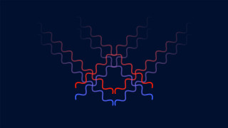 Colorful abstract dark blue red - a colorful abstract design free wallpaper
