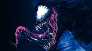 Spiderman face closeup glowing monster - their face free wallpaper