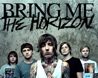 Tattooed men group standing arms - photoshop free wallpaper