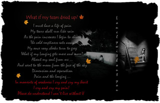 Poem dark room black background - the bottom of the page free wallpaper