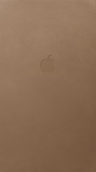 Brown apple laptop brown logo - back cover free wallpaper