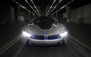 Futuristic car tunnel lighting beeple - the front of it free wallpaper