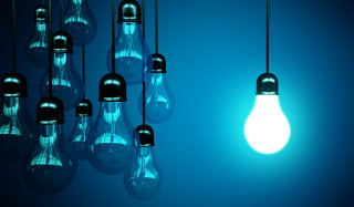 Light bulbs hanging ceiling blue - a ceiling in a room free wallpaper