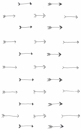 Arrows pointing different directions drawing - cornelia parker free wallpaper