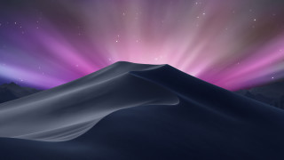 Mountain aurora night sky stars - amir zand free wallpaper