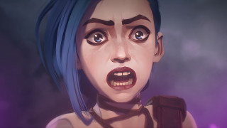 Ada gladys killins blue hair - a purple light free wallpaper