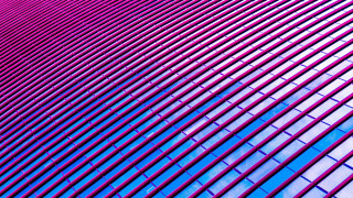 Building windows blue sky vaporwave - a blue sky in the background free wallpaper for desktop
