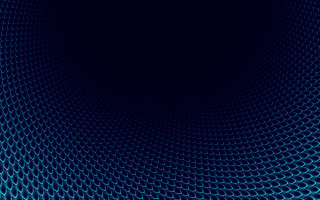 Blue honeycomb circles minimalism bathtub - circular free wallpaper