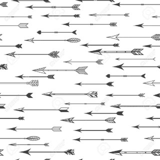 Black white arrows white background - incoherent free wallpaper