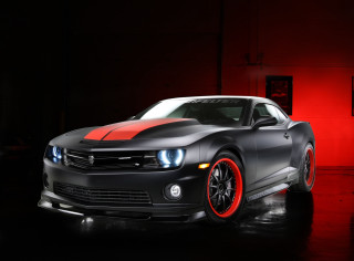 Black red car dark room 2 - car free wallpaper