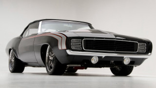 Black white muscle car red - a white background behind free wallpaper