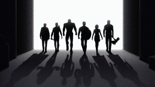 Group people doorway shadows light - the doorway free wallpaper