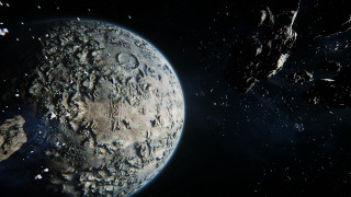 Space astronaut moon stars planet - star citizen halo free wallpaper