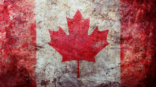 Canadian flag red maple leaf 4 - gritty free wallpaper