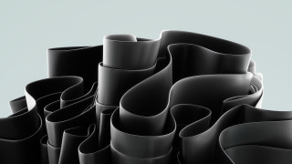 Black pipes ambient occlusion generative - a table top free wallpaper