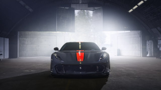 Garage car brightlight superflat detailed - a garage free wallpaper