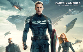 Captain america winter soldier poster - marvel comic free wallpaper