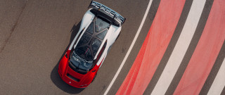 Red sports car race track 52 - the side of the road free wallpaper