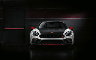 White black car garage red 2 - car free wallpaper
