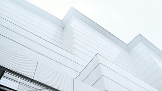 Clock building sky constructivism ambient - the side of a building free wallpaper
