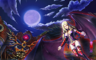 Woman costume clock tower dragon - a woman in a costume free wallpaper