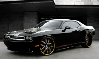 Black yellow car parking garage - yellow stripe free wallpaper