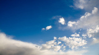 Sky clouds mountain ocean horizon - benoit b. mandelbrot free wallpaper