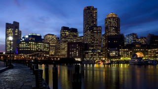 Tokyo city night bridge water - bascove free wallpaper