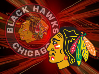 Chicago black hawks logo red 6 - madhouse free wallpaper