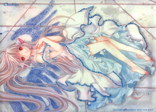 Alice prin woman blue dress - floor free wallpaper