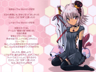 Woman sword pink background darkskin - english free wallpaper