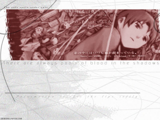 Aya goda anime red background - a red border free wallpaper