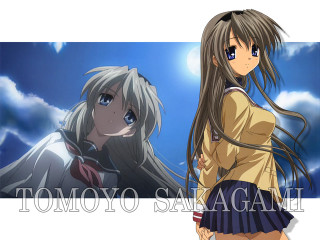 Girl guy sky clouds tokyo - chizuko yoshida free wallpaper