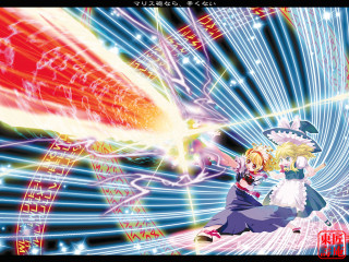 Anime girls fireworks battle magic - firework free wallpaper