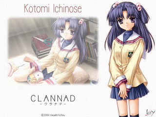 Chizuko yoshida school uniform portrait - official art free wallpaper for desktop
