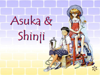 Asuka shinji eizan kikukawa manga - a wall free wallpaper