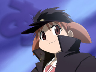 Ayako rokkaku anime hat coat - behind them free wallpaper