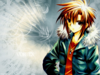 Anime fur collar jacket moon - a background free wallpaper