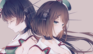 Anime characters long hair green - outfit free wallpaper