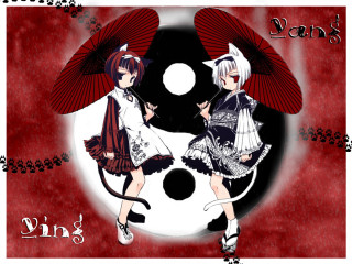 Anime girls umbrella japanese kimono - umbrella free wallpaper