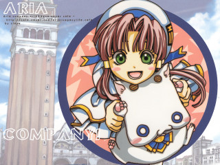 Cartoon character white cow building - a clock tower in the background free wallpaper
