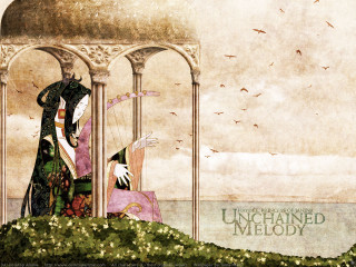 Woman green dress man pink - a painting of a woman free wallpaper