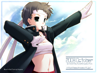 Eizan kikukawa anime portrait gakuran - white shirt free wallpaper