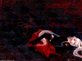 Red dress dancing cat gothic - a black cat free wallpaper