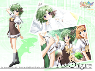 Anime girls shortskirts cat ears 2 - a cat ear free wallpaper