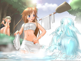White dress girls horse elf - a white dress holding free wallpaper
