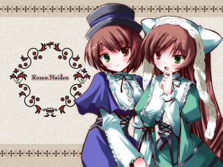 Anime girls heart rayonism yayoi - a picture together free wallpaper