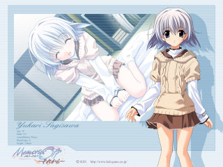 Anime girls blue background blush - awataguchi takamitsu free wallpaper